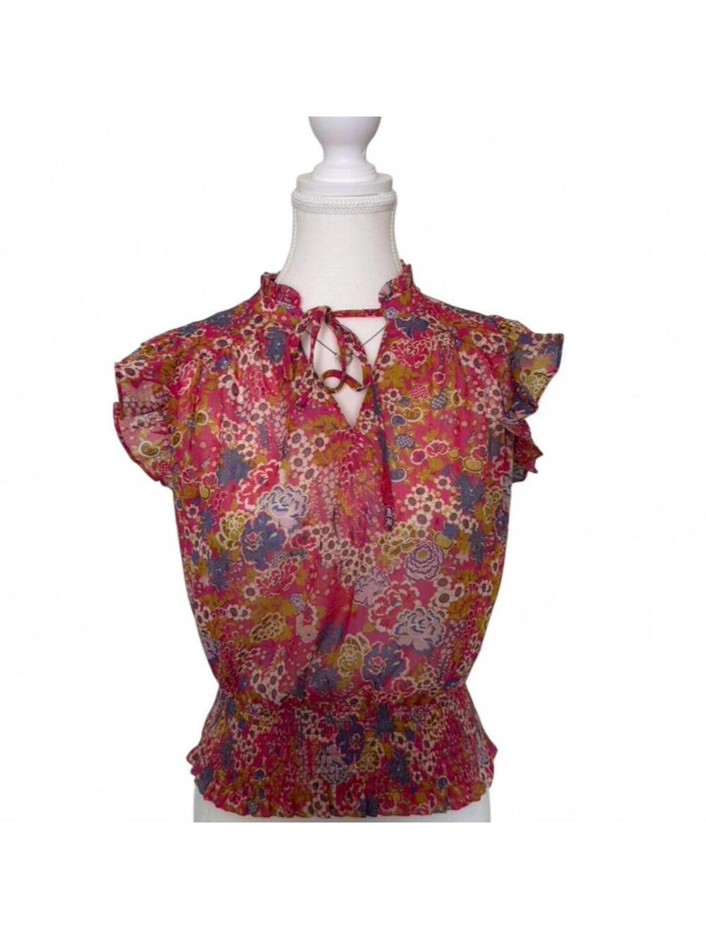 JOIE floral blouse